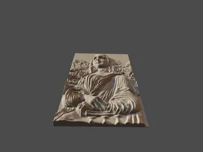 Mona Lisa 3D  3D model