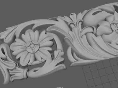 dekor ornament 3D model 144