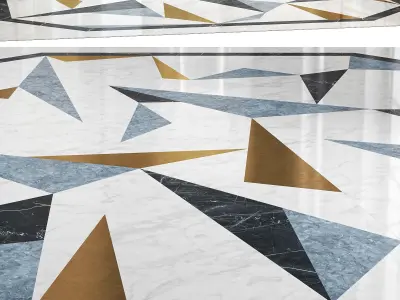 RJ Easy Design Marble Floor 01 3D model