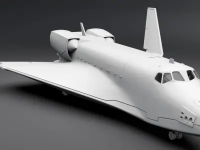 Pathfinder Shuttle Scale model  3D print model