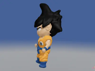 DragonBallZ   Baby Goku Kid 3D model