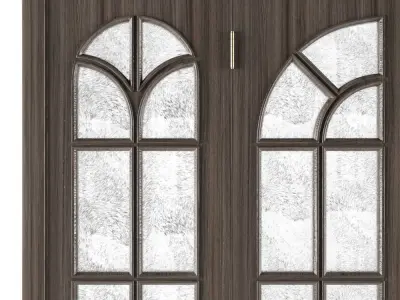 Partition door 3D model
