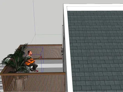 OTTO House Architectural Design Low-poly 3D model