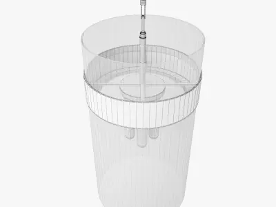 Visual Comfort S5674BZ-CG Pendant Lamp 3D model
