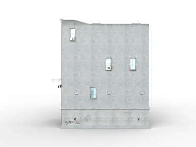 Building Free low-poly 3D model order