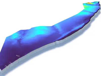 Somalia Terrain Country 3D model