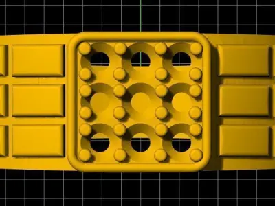 men ring 3dm file 3D print model