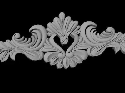 dekor ornate heart cutouts 3D model