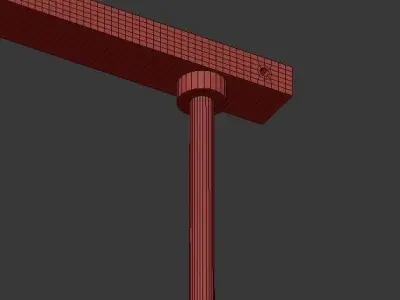 Wahlburg Chandelier 3D model