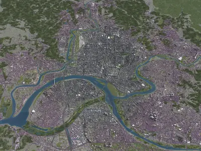 New Taipei Low-poly 3D model