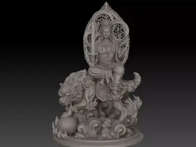 Bodhisattva Buddha 3D print model