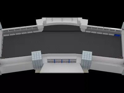 Jatim Expo Surabaya 3D model