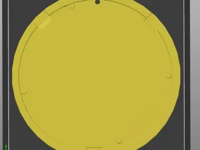 Oogie Boogie light 3D print model