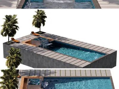 SWIMMING POOL NO16 A 3D model