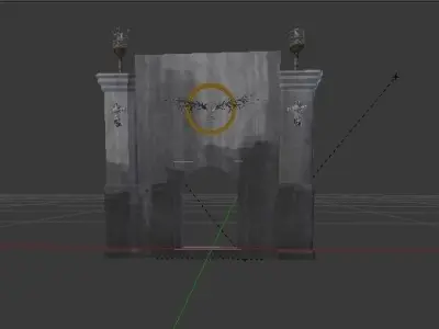 Mystic Door 3D model