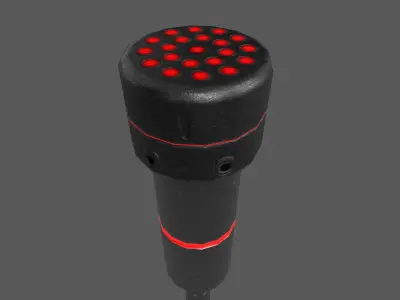 Razor Sci-Fi Melee Wapons Pack Low-poly 3D model