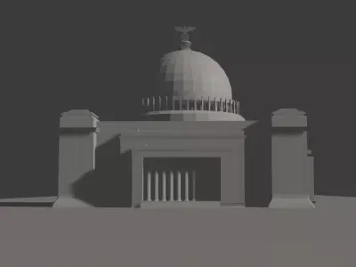 volkshalle 3D model