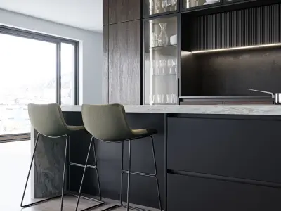 Modern kitchen 11 3D model