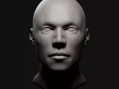 Artist Mannequin Basic Head Neutral 3D model