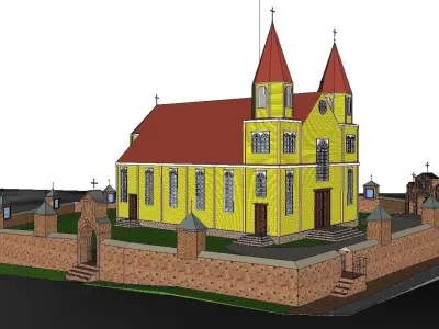 Architecture-Religion-God-Culture-Temple -0213 3D model