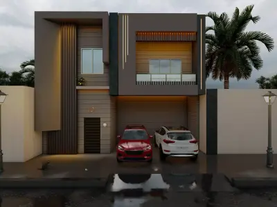 small house 3D model