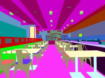 Business - Food Beverage 7-096 3D model
