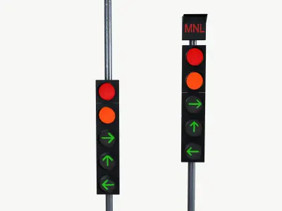 Traffic Light 3D model
