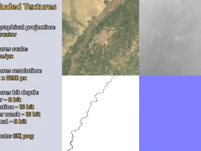 Multan Pakistan City Landscape 3D Model 3D model