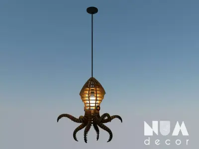 Cuttle light 3D model
