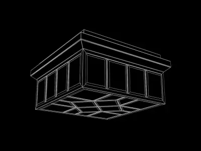 Fine Art Lamps Oxfordshire 880682ST 3D model