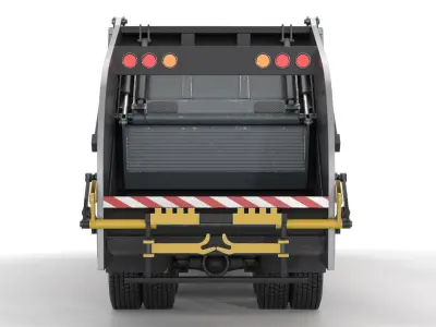  Generic Garbage Truck 02 