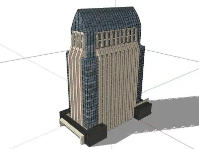 vacation spot-Resort-Fashion Leisure Hotel-0118 3D model