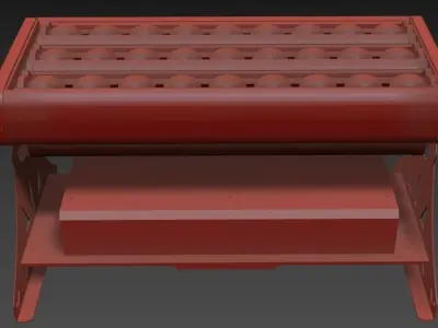  Outdoor industrial Lighting Module  7 3D model