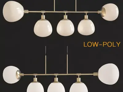Chandelier Suspension Light Erich Maytoni 3d model Low-poly 3D model