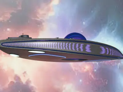 Huge mothership 3D model