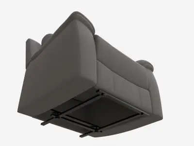 Armchair recliner Milo 3D model