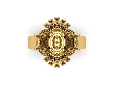 Jewelry ring 169 3D print model