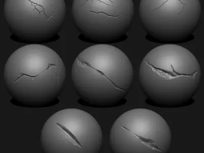 Crack Brush Texture