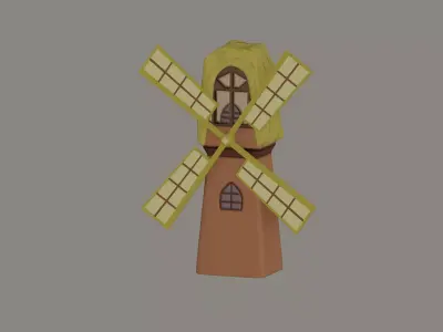 Windmill 3D model