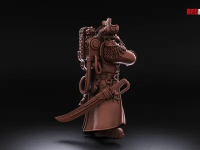 Solar Guard - Command Squad of the Imperial Force 3D print model