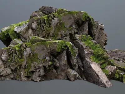 Mountain Low-poly 3D model purchase