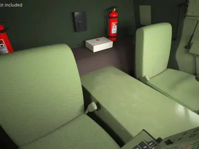  Tactical Communications Command Vehicle Camo Rigged 