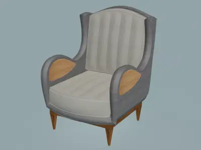 Tears Armchair 3D model