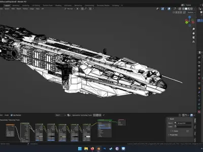 YT-370 Locust-class Corellian Freighter - Star Wars Kimverse 3D model