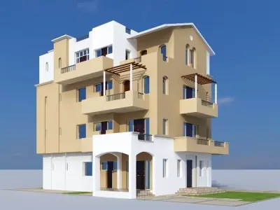 Spanish Villa 3D model