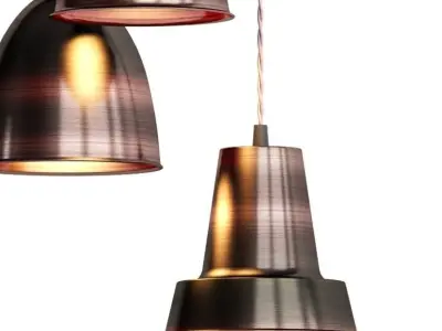 Hanging Lamp Pinka Romatti 3D model