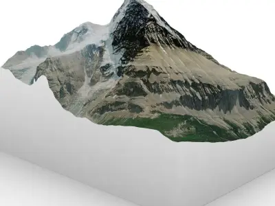 Mount Robson  3D model