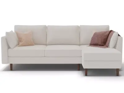 Modern corner sofa 3D model