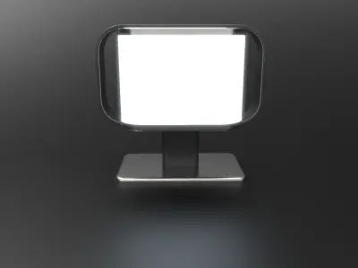 Minimalist Lamp Free 3D model