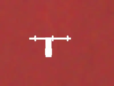 Emergency Door Low-poly 3D model